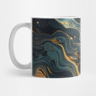 Stylized Liquid Stone Surface Mug